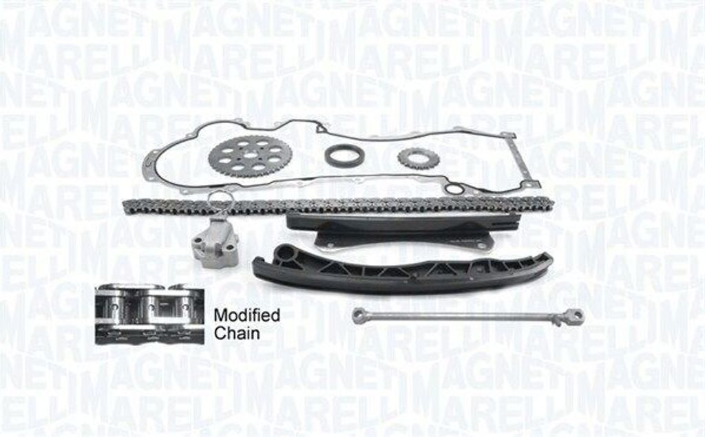 MAGNETI MARELLI 341500000111 Steuerkettensatz Steuerkette für OPEL Corsa D Schrägheck (S07) Astra J Sports Tourer (P10) Corsa C Schrägheck (X01)