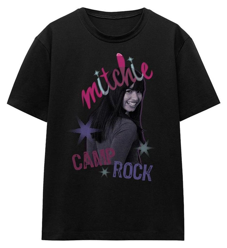 Camp Rock - T-Shirt für Damen TV34687 (L) (Schwarz)