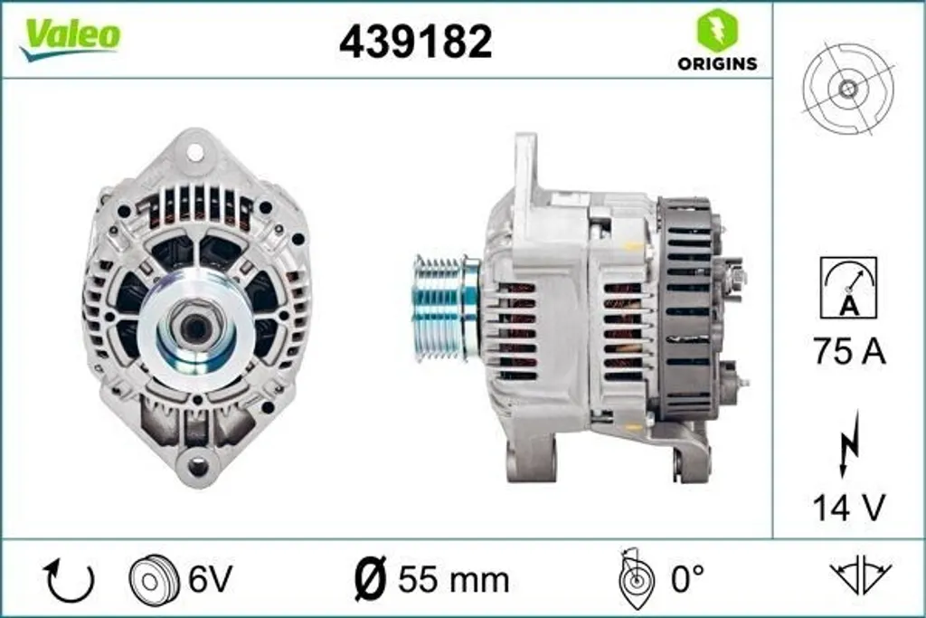 Alternateur Valeo 439182 : Stop aux pannes de batterie sur Movano X70