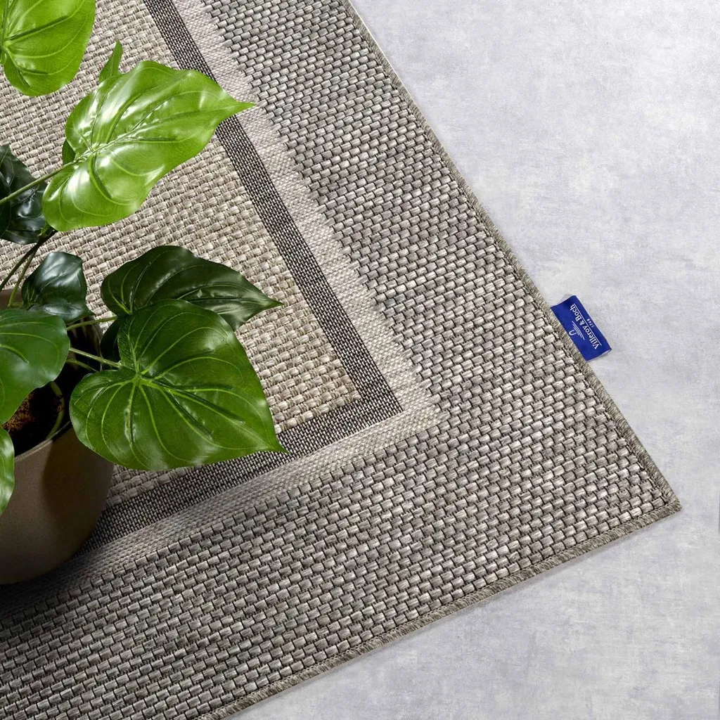Tapis extérieur robuste LUITWIN 180x250cm facile à nettoyer au jet - 7