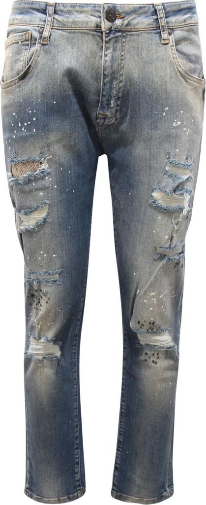 4212AT jeans donna JIJIL LE BLEU woman distressed trousers