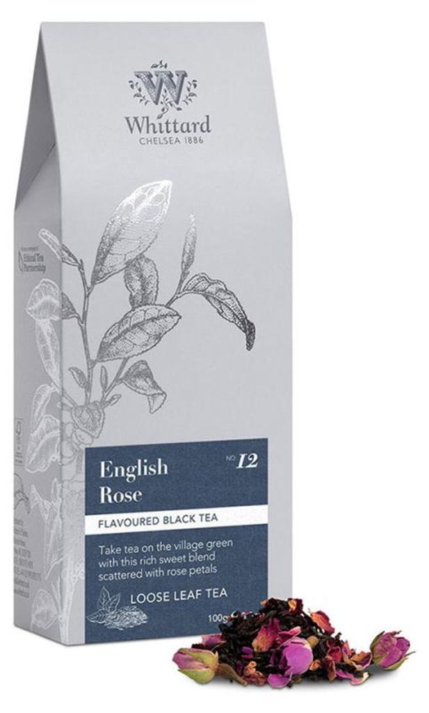 Schwarzer Tee Whittard of Chelsea English Rose, 100 g Produktbild 