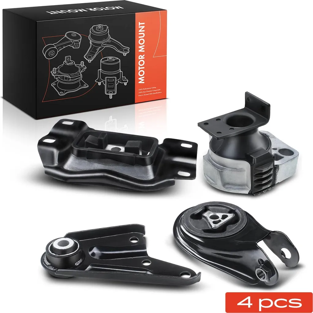 Frankberg Kit 4 Supports Moteur et Boîte pour Mazda 3 BK 1.4 1.6 2.0
