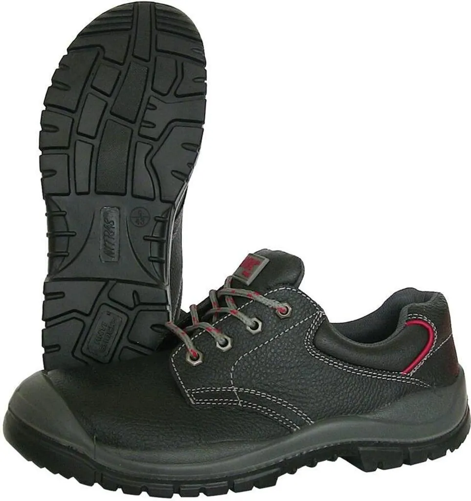 Chaussure basse de travail S3 NITRAS pour chantier et industrie cuir