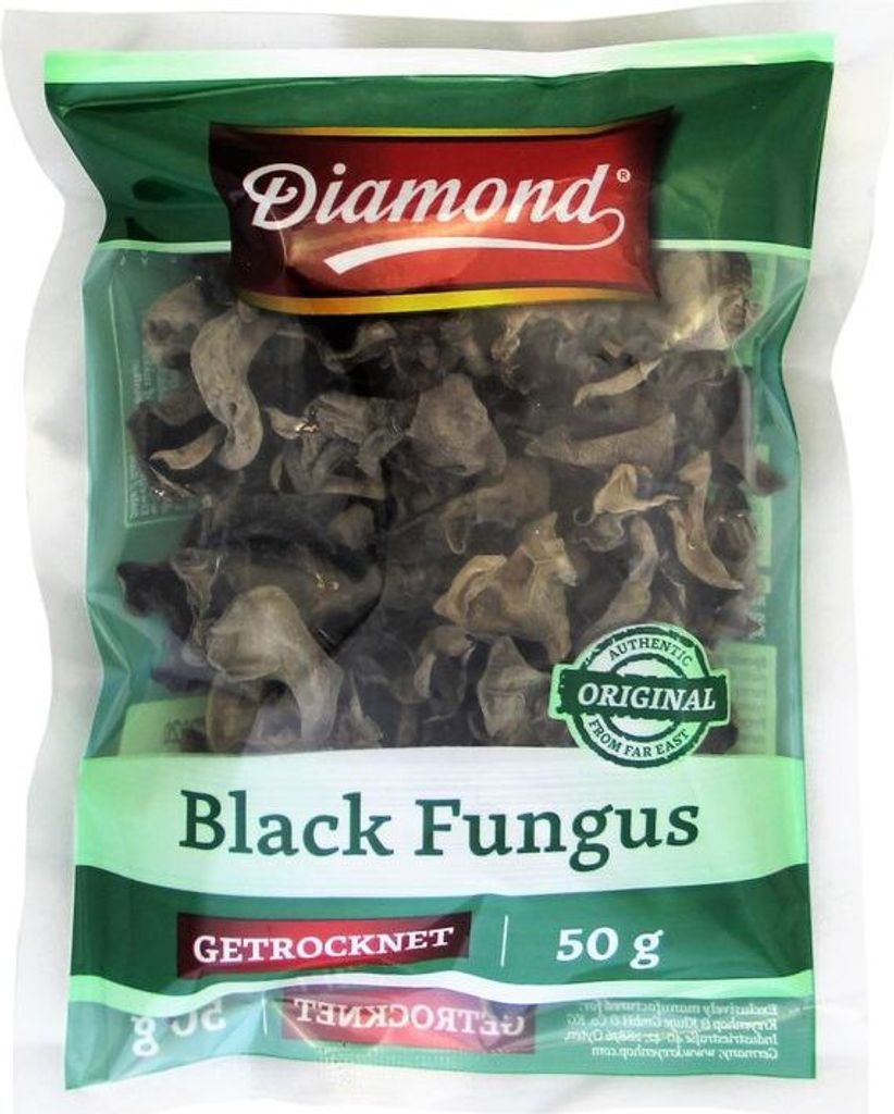 [ 50g ] DIAMOND Black Fungus, getrocknete Mu Err Pilze Produktbild 