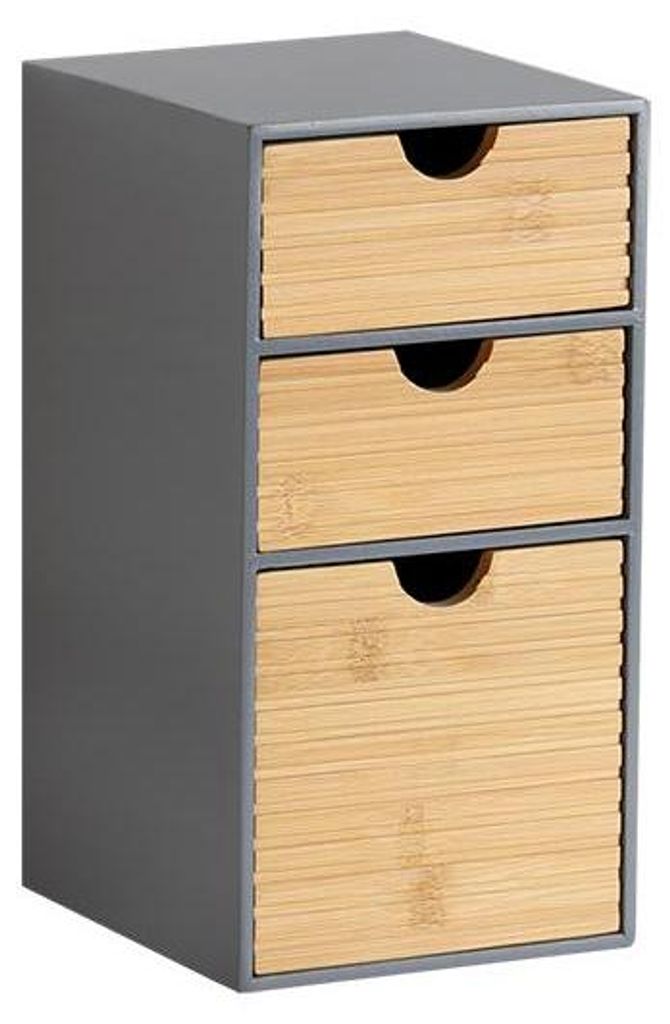 KESPER Organizer, grau, kleine Kommode, Regal, Produktbild 
