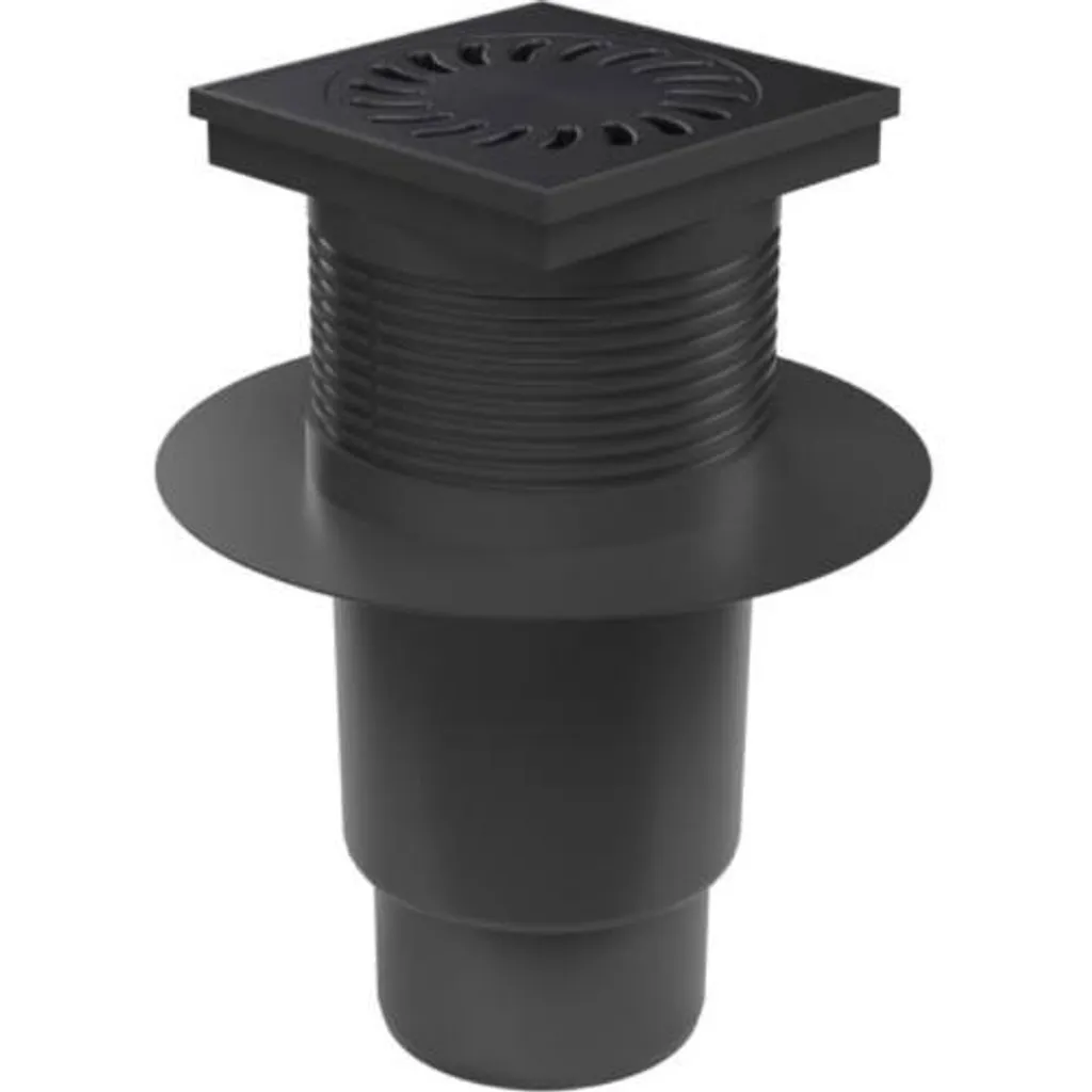 Collecteur de gouttière D 110 mm pour évacuation eaux pluviales noir