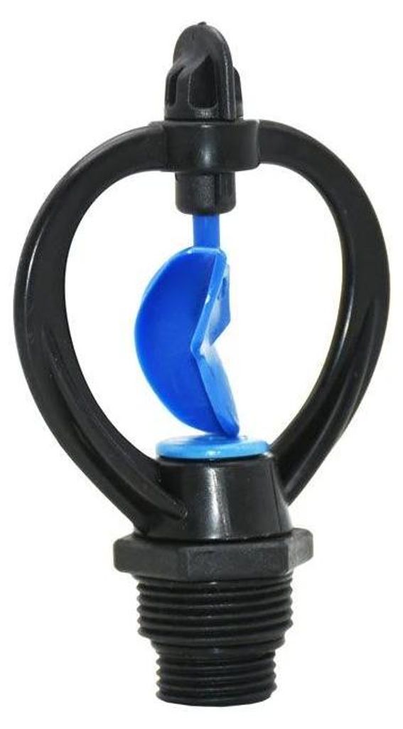 4/6 Male Lawn Irrigation 360 Degree Automatic Rotating Nozzle Sprinkler Garden Lawn Watering Watering Sprinkler 1pc