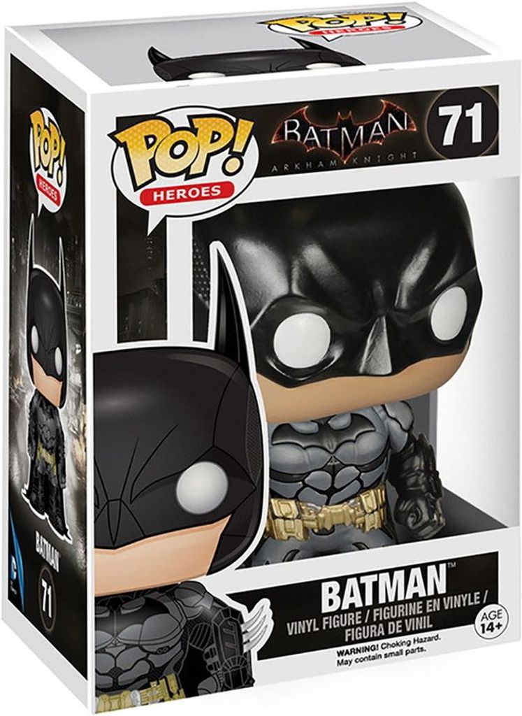 FUNKO Pop! Heroes: Arkham Knight - Batman, Sammelfigur, Produktbild 