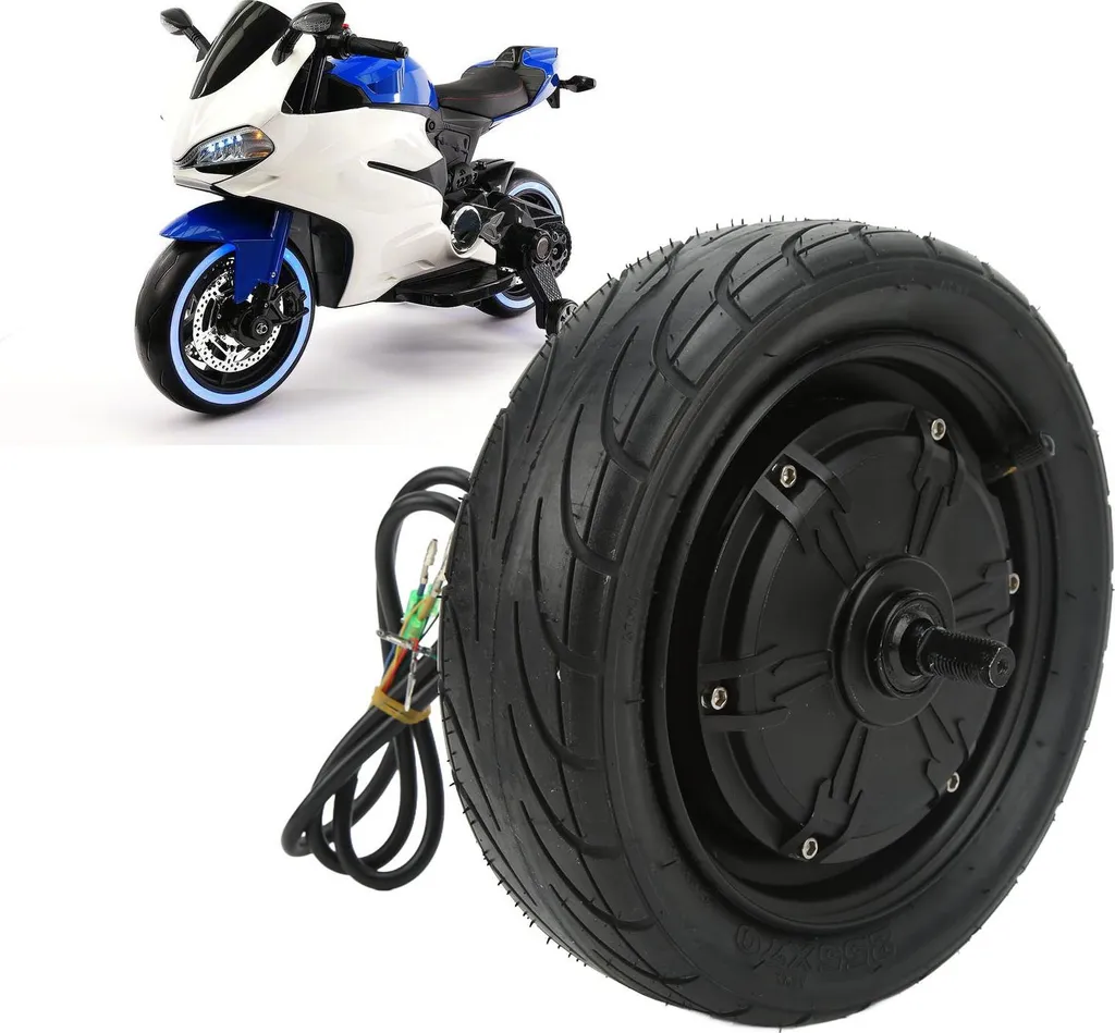 Moteur Électrique 10 Pouces 36V-60V 500W-1200W pour Vélo et Scooter