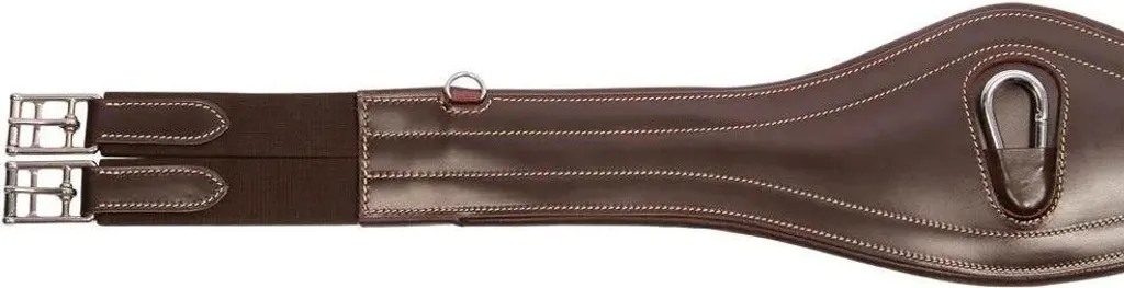 Sellette d'attelage Harry's Horse Deluxe marron 125 cm pour cheval