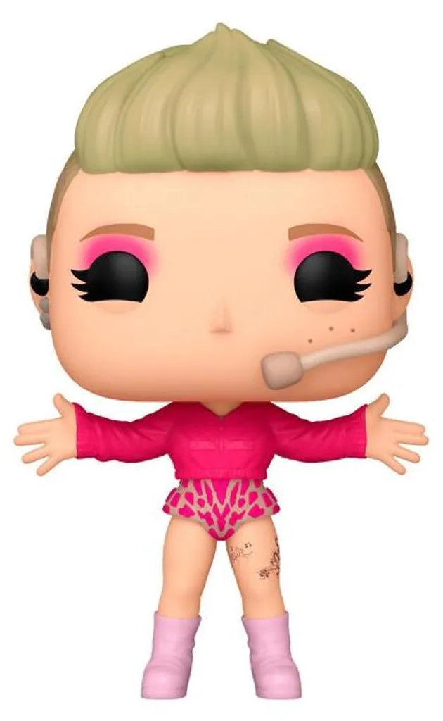 Figurine POP Rocks Pink vinyle de collection 10 cm - Modèle exclusif