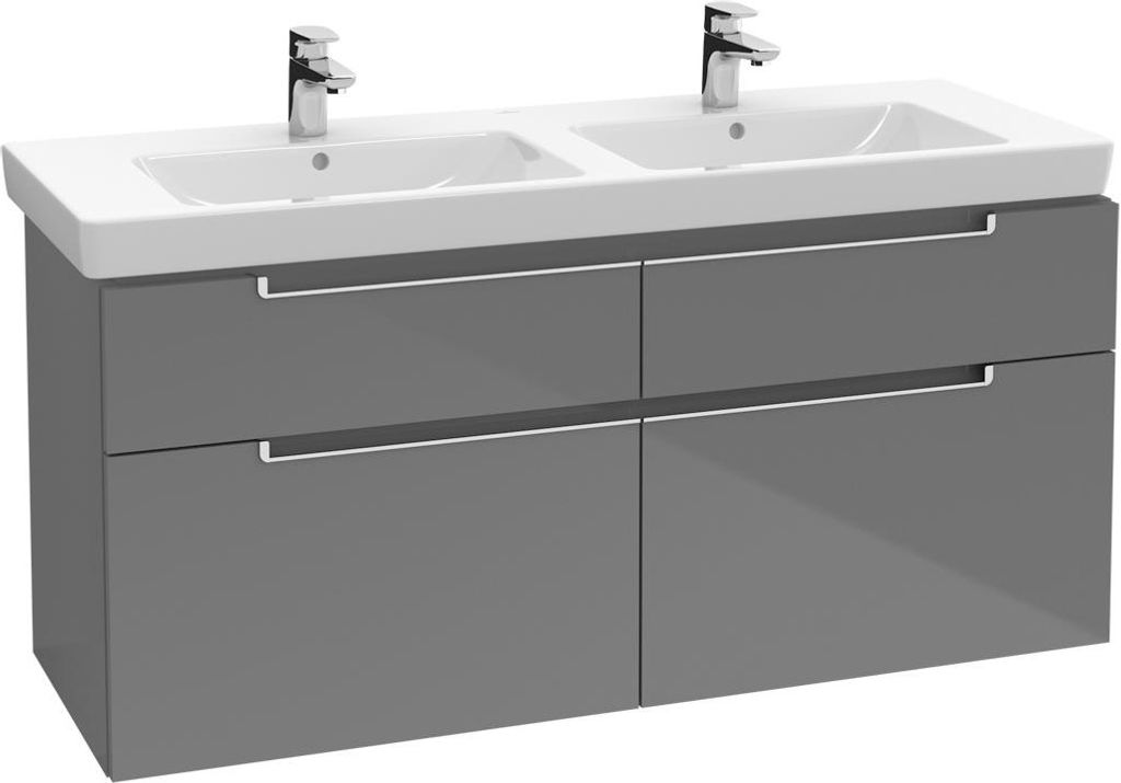 Villeroy & Boch Waschtischunterschrank SUBWAY 2.0 1287 x 590 x 449 mm weiß matt