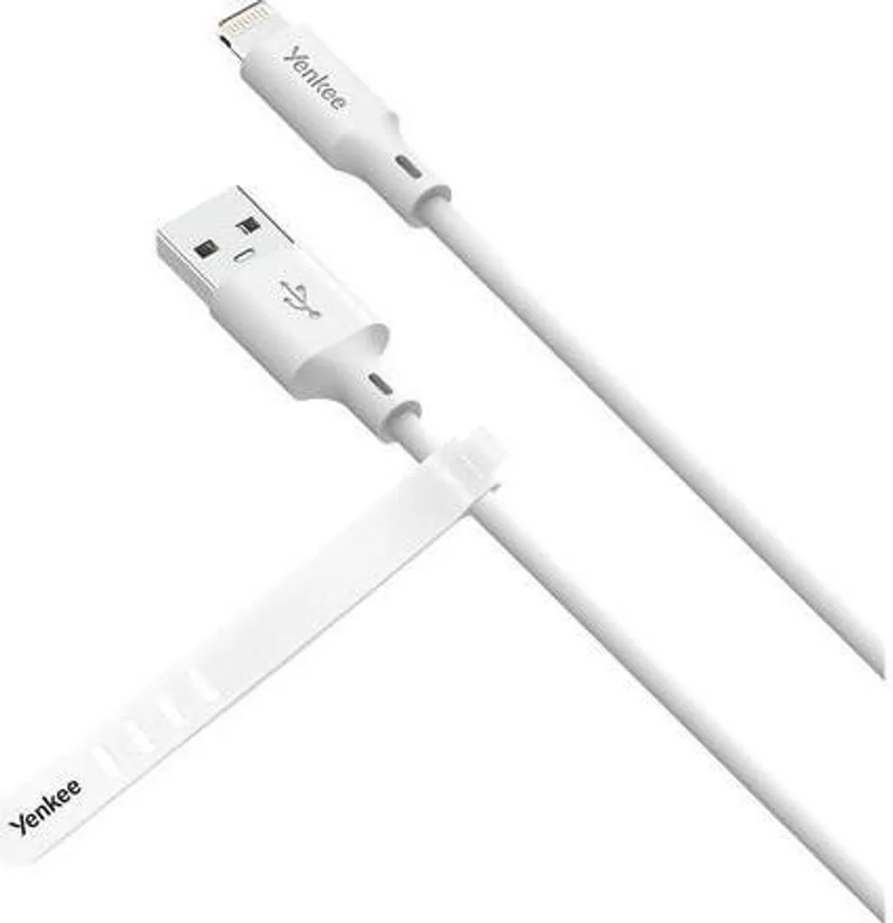 Cavo Lightning Yenkee YCU 615 WH | 1.5m Silicone MFi | High-End Tech