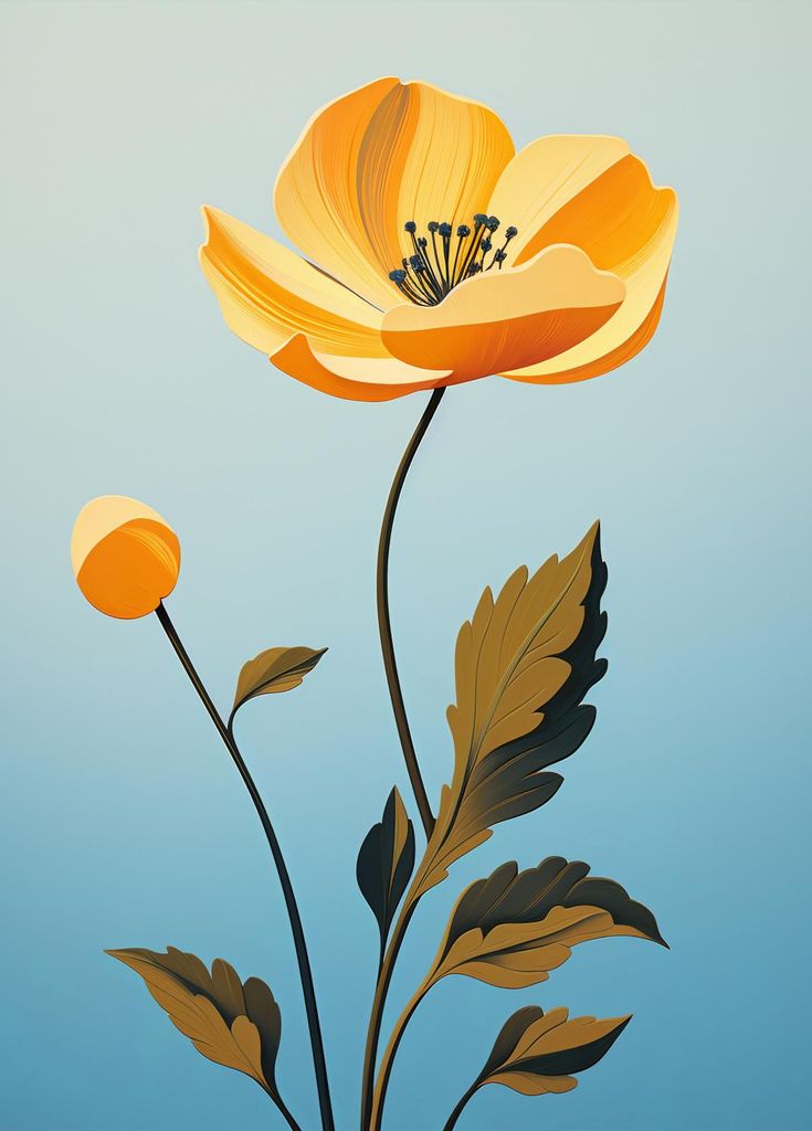 Poster 39,5x55cm Morgenstrahlen