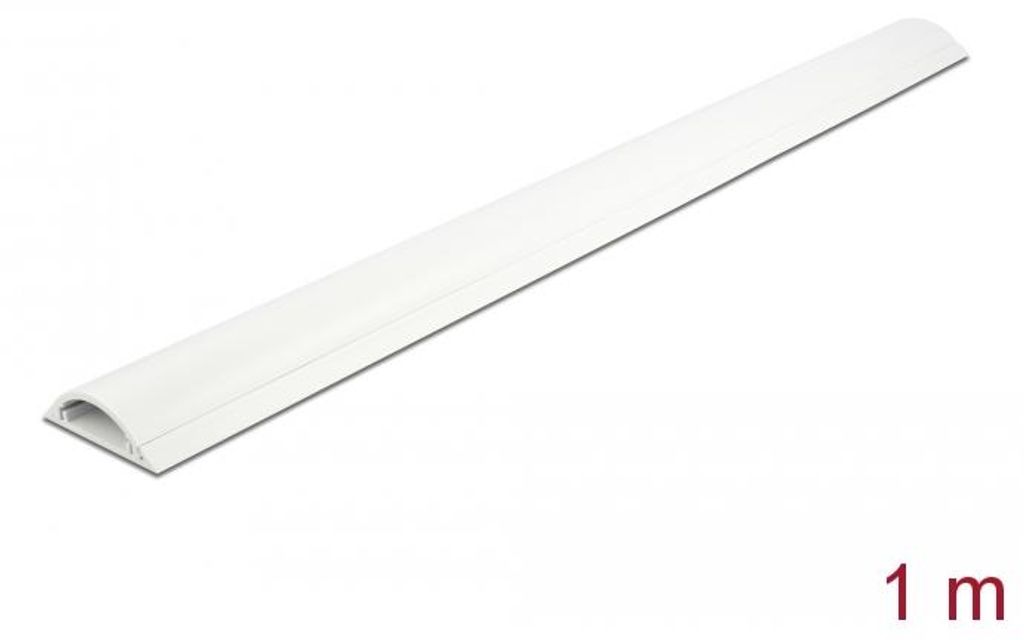 Delock Kabelkanal selbstklebend 50 x 12 mm - Lдnge 1 m weiЯ