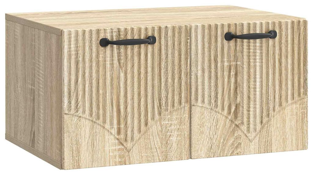 Wandmontierter TV-Schrank Sonoma-Eiche 59,5 x 41 x 30 cm