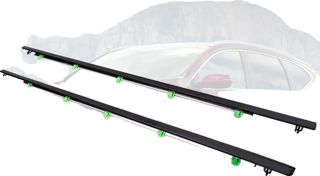 Guarnizione Finestrini SUV 2007-2011 | Set Gomma Alluminio 111cm