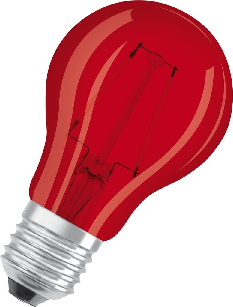 LED STAR Deco Classic A 15 2,5W Rot E27 Produktbild 