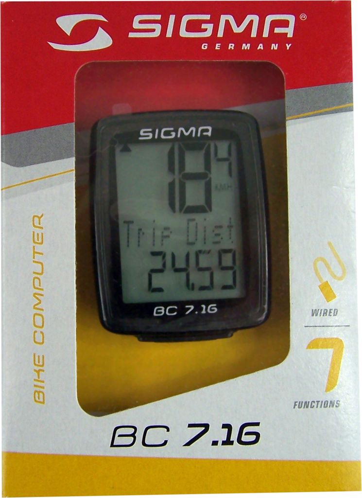 Fahrradcomputer BC 7.16 schwarz Produktbild 4