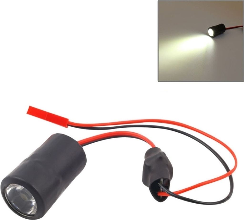 3W High Power Super helle LED-Lampe-Beleuchtung 7-17V Nachtnavigation für FPV(Warm White Light)