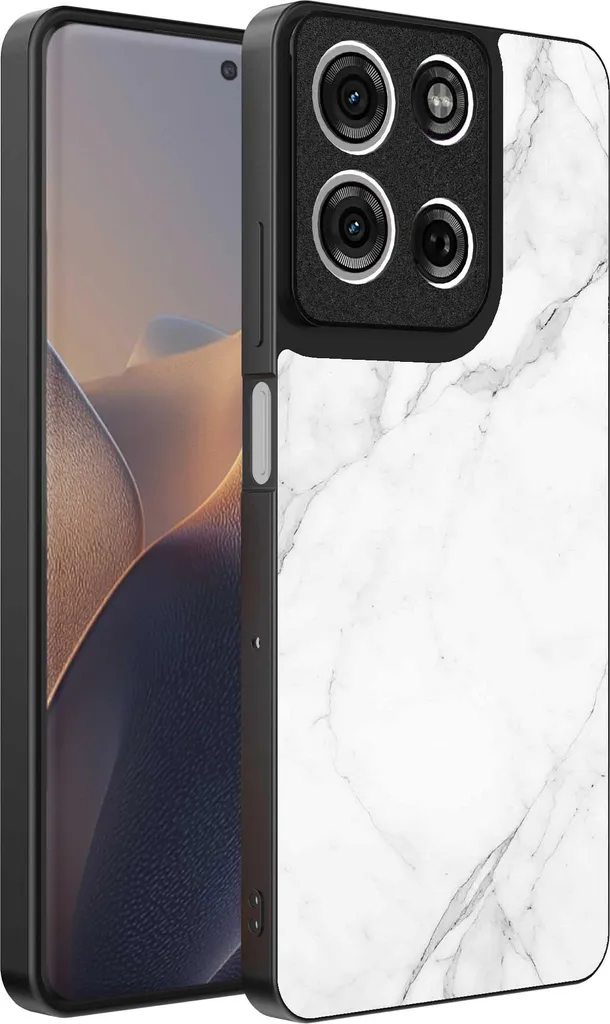 Offerta Cover Motorola Edge 60 Pro Marmo - Custodia TPU Premium