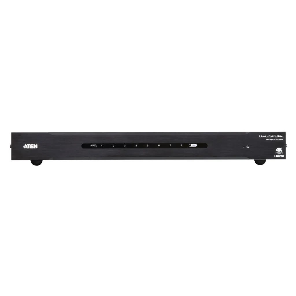 Diffusez sur 8 Écrans en 4K UHD avec le Splitter ATEN VS0108HB VanCryst