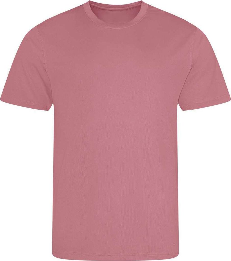 Just Cool JC001 | Cool T-Shirt +WRAP +UV-Sonnenschutz 30 - Farbe: Dusty Pink - Größe: L