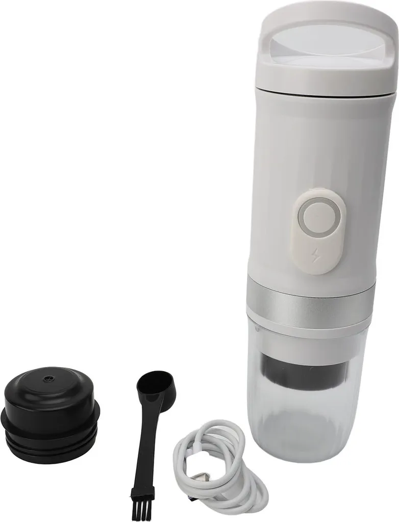 Cafetière expresso portable double mode avec poignée ergonomique 20 bar