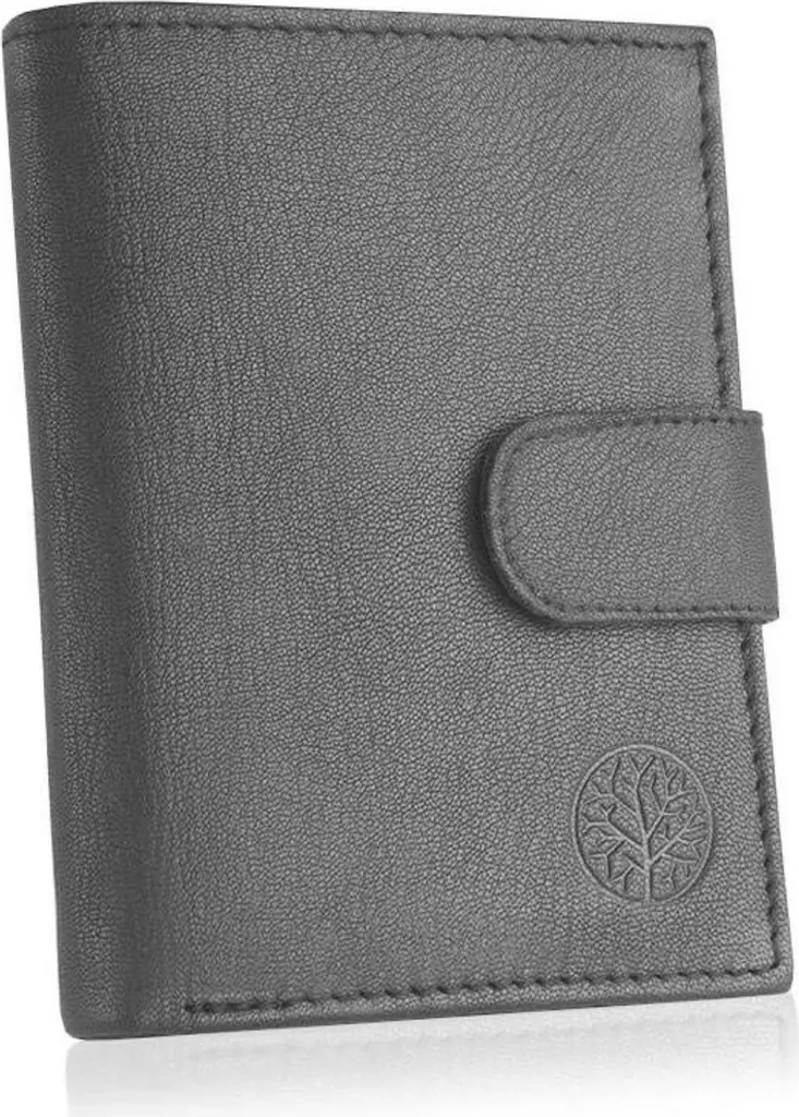 Portefeuille Compact pour Homme Betlewski Gris Idéal pour le Voyage
