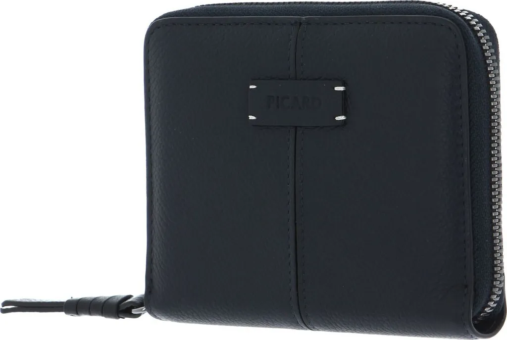 Regala il Portafoglio Picard Beast 1 Zip Ozean | Vera Pelle Blu
