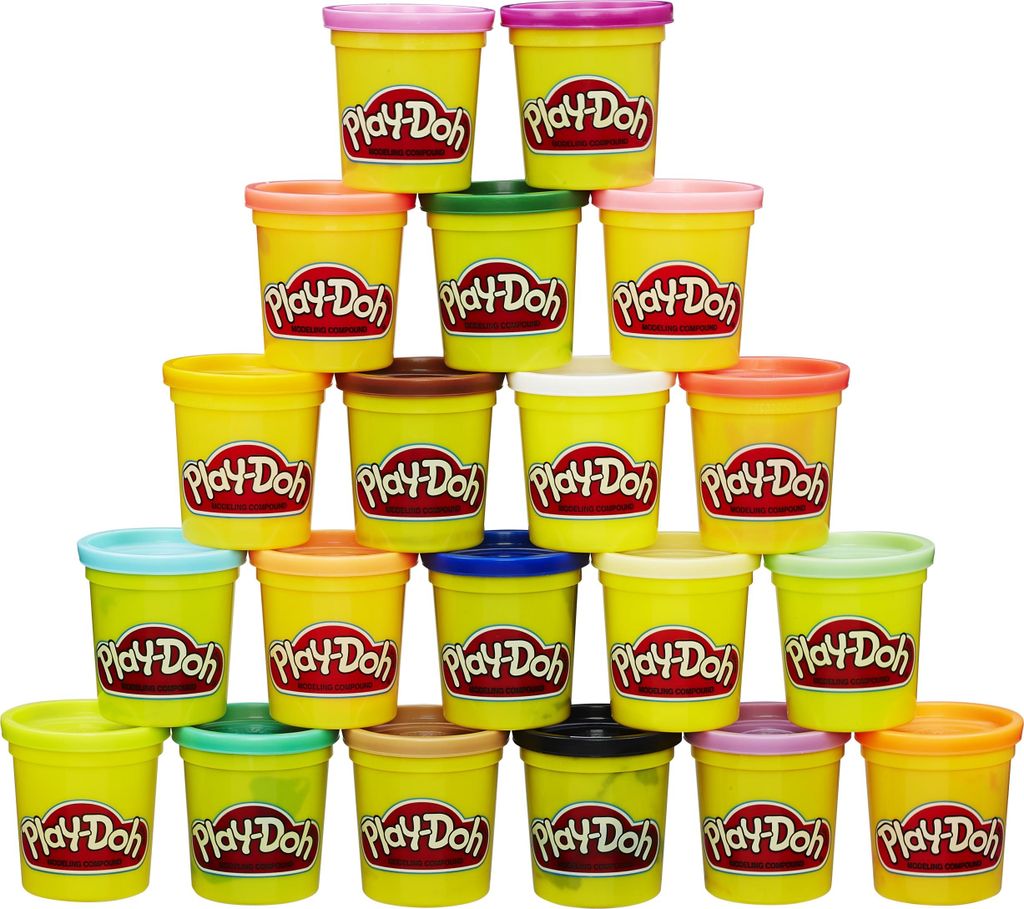Play-Doh 3766230 Mondo dei colori (confezione da 20 pezzi) Immagine del prodotto 