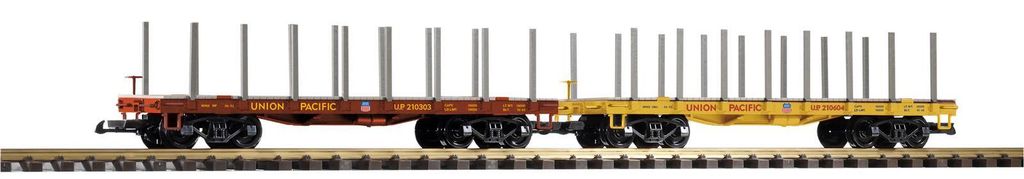 PIKO G-Rungenwagen 2er Set UP 38774