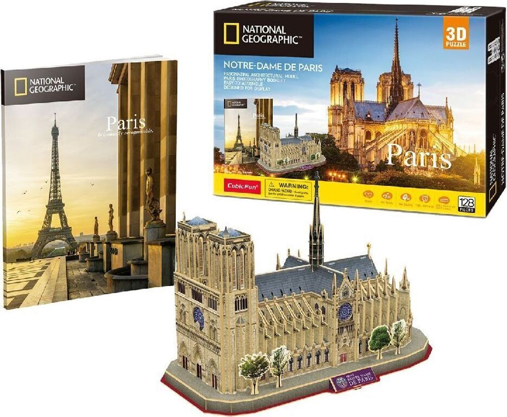 CubicFun Cubic Fun 3d Puzzle NG Notre Dame De Paris