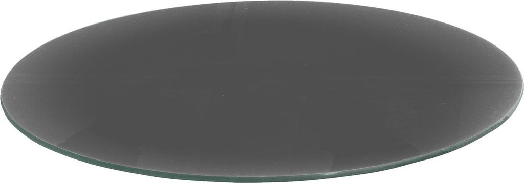 Harbour Housewares Rundes Glasschneidebrett – 30 cm – Grau