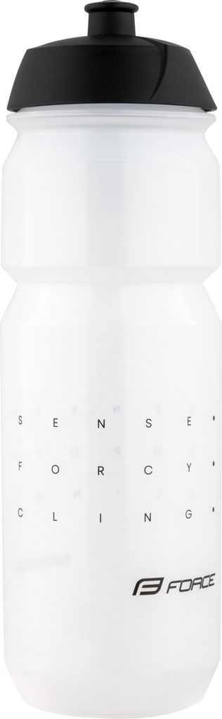 Force Sense 750ml Trinkflasche Durchsichtig Durchsichtig One Size