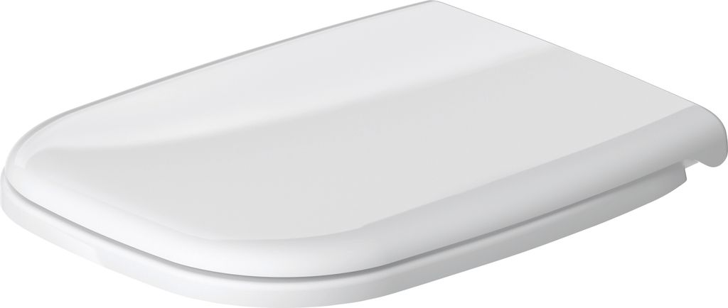 WC-Sitz D-Code ohne SoftClose Scharniere edelstahl, weiß Produktbild 4