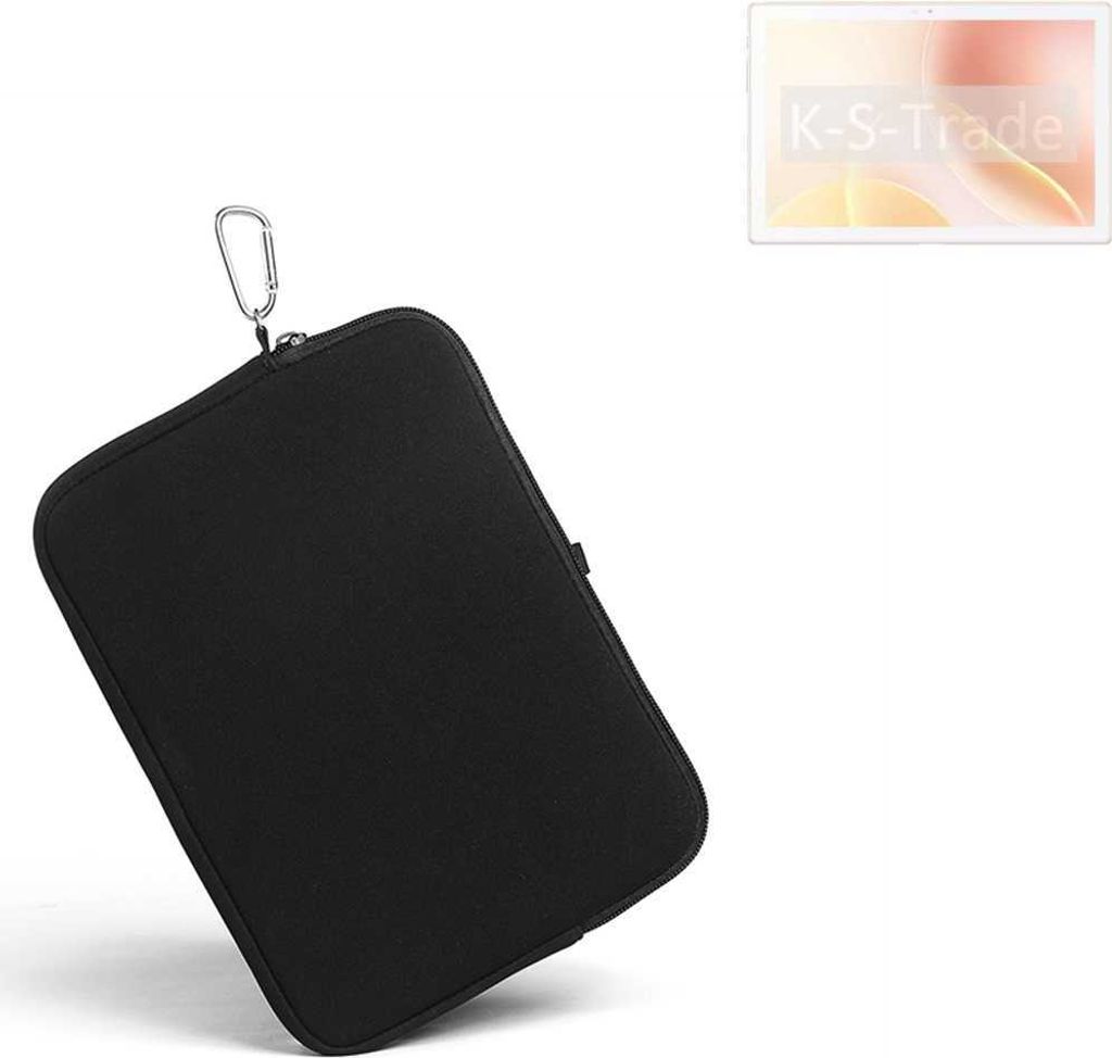 K-S-Trade Neopren Hülle kompatibel mit Blackview Tab 9 Wi-Fi Schutz Hülle Neoprenhülle Tablet-Hülle Tabletcase Tablet Schutz Gürtel Tasche Case