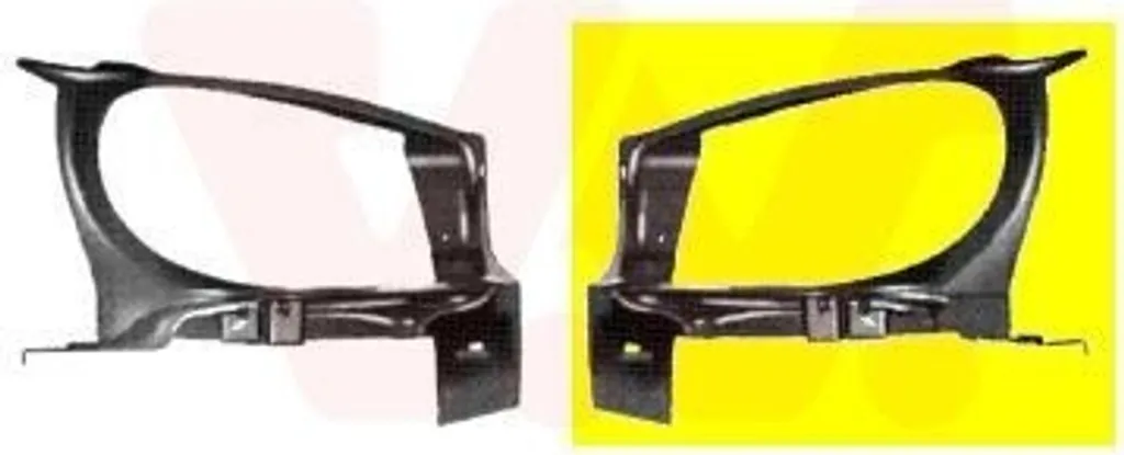 VAN WEZEL Supporto faro 4028661 Sinistra adatto per PEUGEOT 206 hatchback (2A/C)