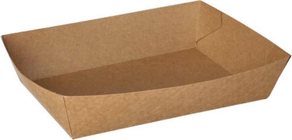 Tiefe, fettdichte Papierablage 16 x 11 x 4 cm 50 Stück.