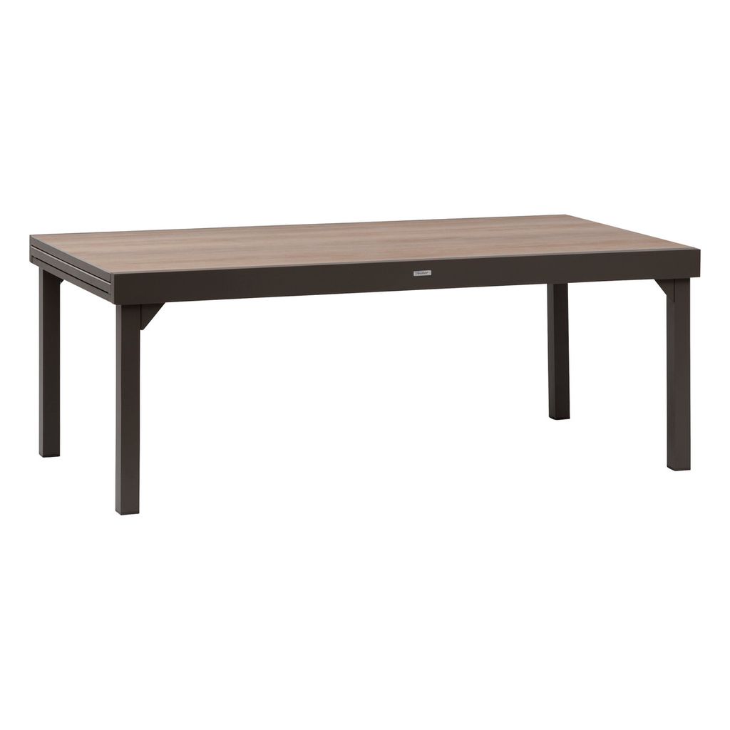 Hespéride Garten-Tisch 'Piazza' Ausziehbar, Hopfen & Tonka – Von 135 Cm Auf 270 Cm, Für 4–10 Personen