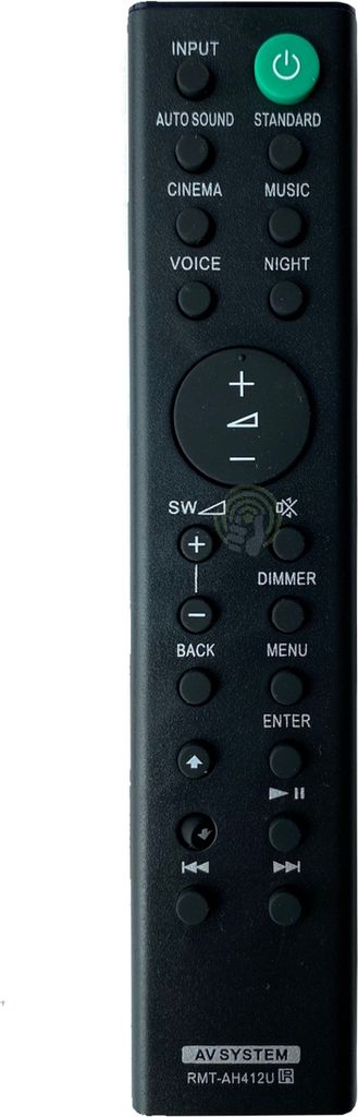 Ersatz Sony Soundbar Fernbedienung RMT-AH412U | 149348511 Produktbild 