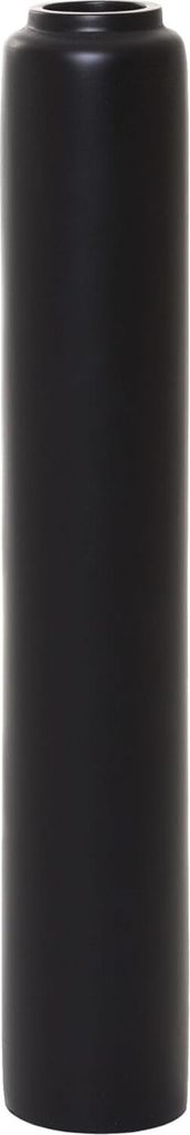 VIVANNO Bodenvase Fiberglas DIRETO Säule, Schwarz matt - Produktbild 