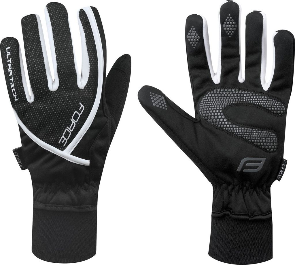 Handschuhe FORCE ULTRA TECH schwarz 0 °C bis +5 °C %%% * : Größe - M Größe: M