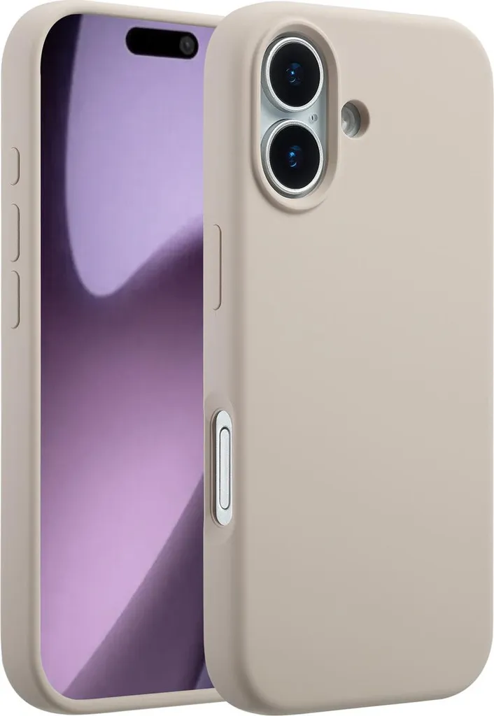 Custodia Silicone Liquido Accezz iPhone 17 Stone con MagSafe | Shop Online