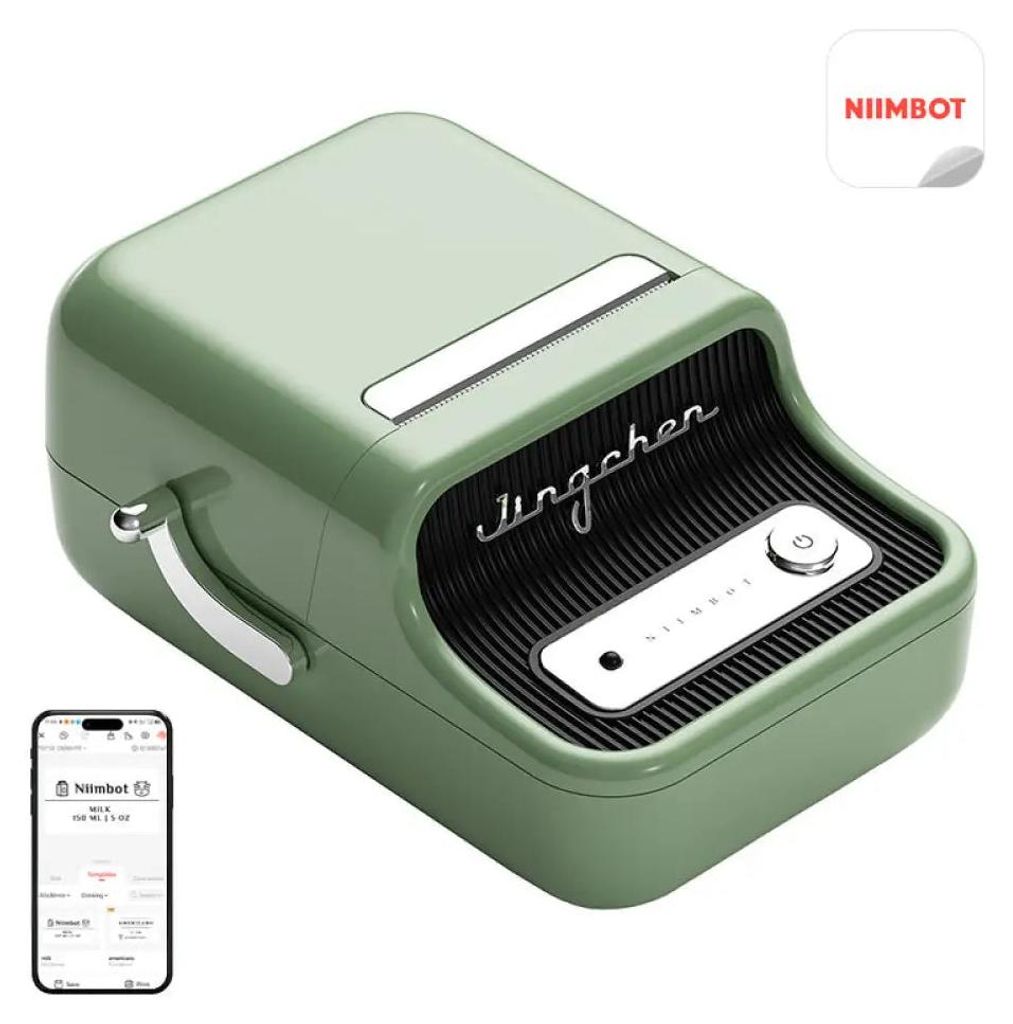 Niimbot B21 Pro Tragbarer Etikettendrucker (Grün) Produktbild 