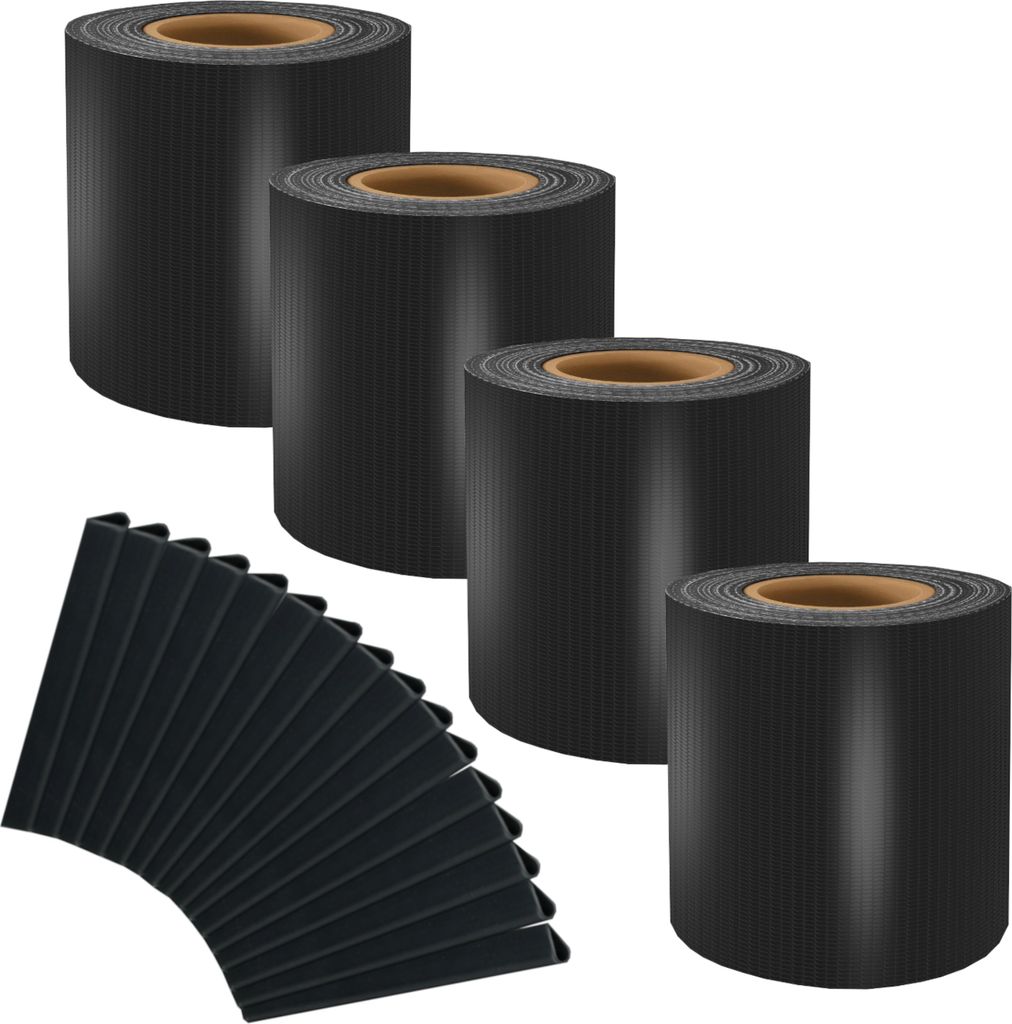 Sellon24® PVC Sichtschutzstreifen Doppelstabmatten Produktbild 