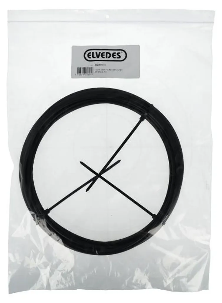 Câble WREDT Ø4.1 noir ELDEDES OUTDOOR 10m résistant aux rayons UV