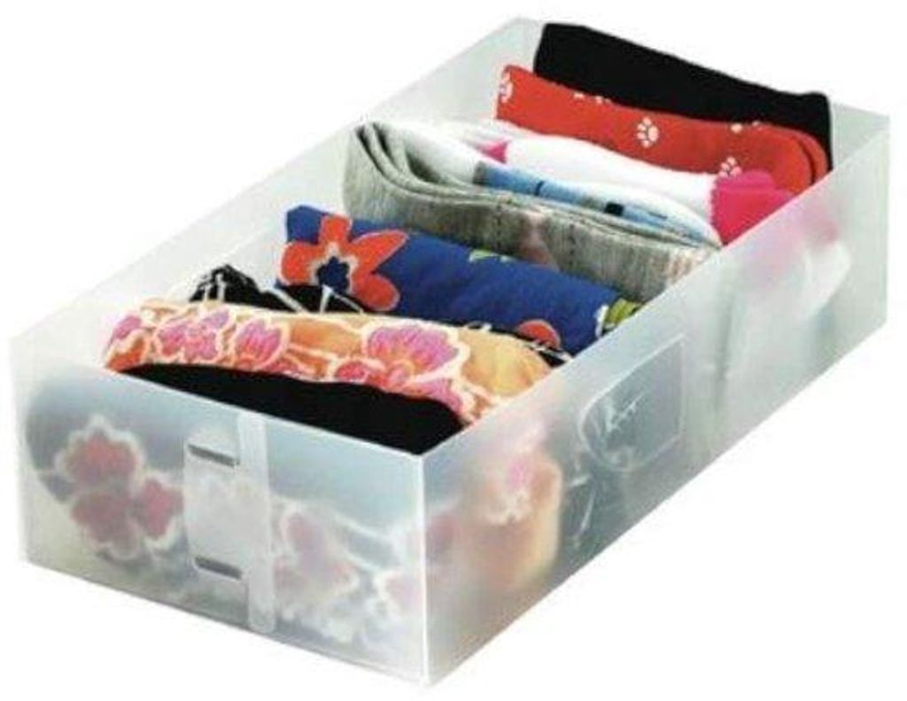 Lade-Organizer transparent 30x15cm Polypropylen