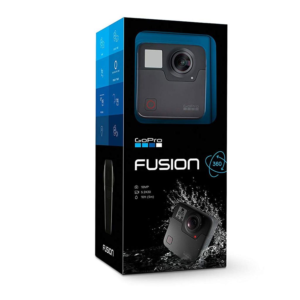 GoPro Fusion - 360° akční kamera - 5,2K / 30 BpS Obrázek produktu 